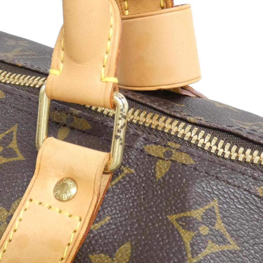 LOUIS VUITTON Authentic Brown Monogram Keepall 60 Boston Bag - Picture 8 of 10
